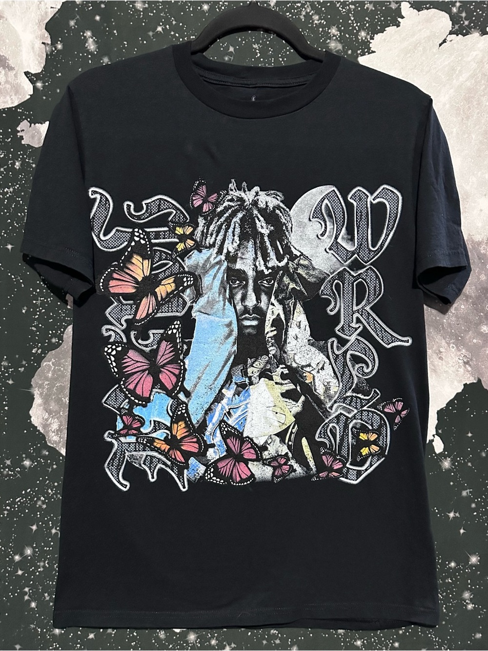 Juice Wrld 999 Club Rapper Butterfly Shirt